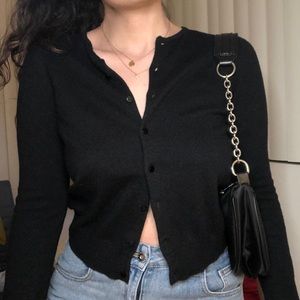 BLACK CARDIGAN 🖤